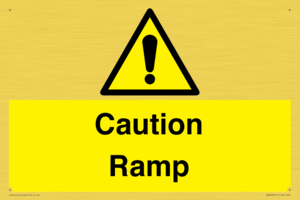Caution Ramp